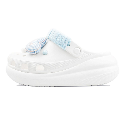 Crocs Crush Clog Clogs Unisex White