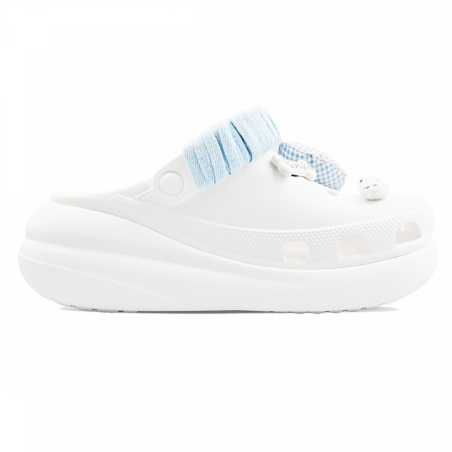 Crocs Crush Clog Clogs Unisex White купить в интернет-магазине Yoocart с быстрой доставкой по России.