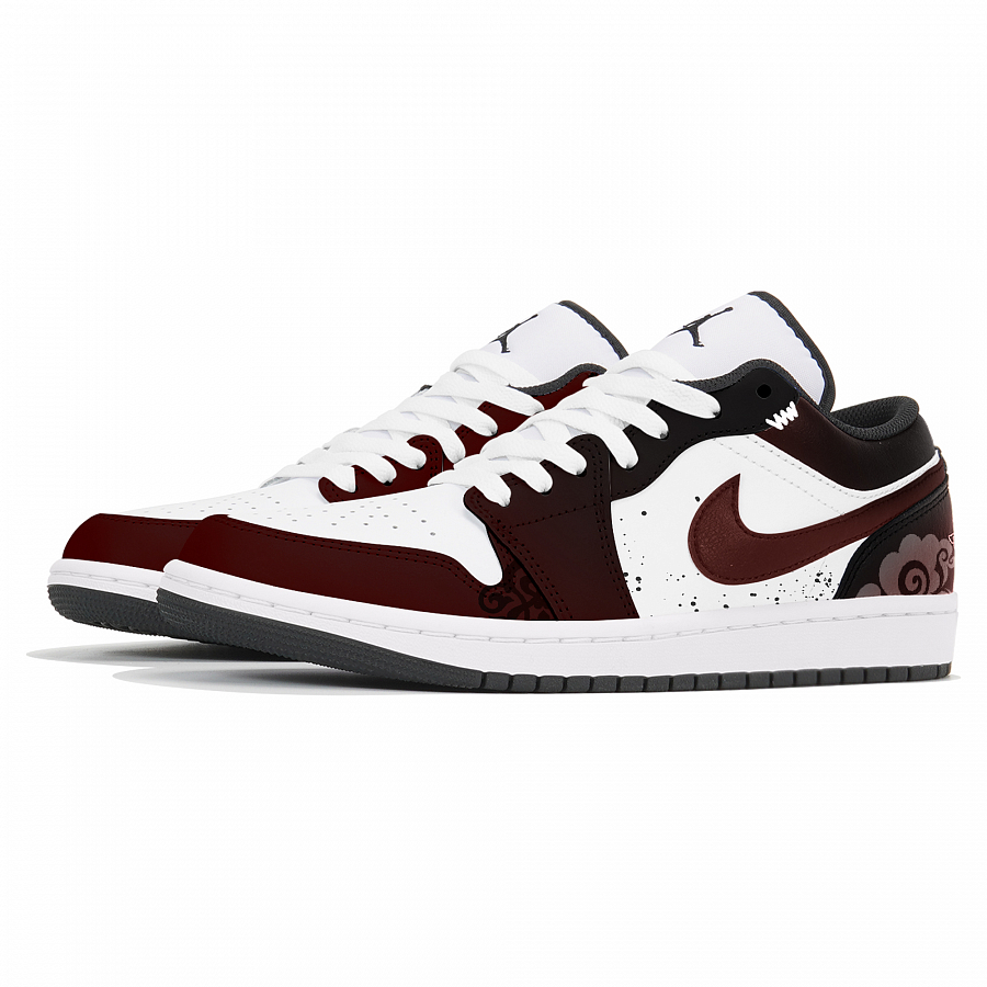 Jordan Air Jordan 1 Vintage Basketball Shoes Men Low Top Red купить в интернет-магазине Yoocart с быстрой доставкой по России.