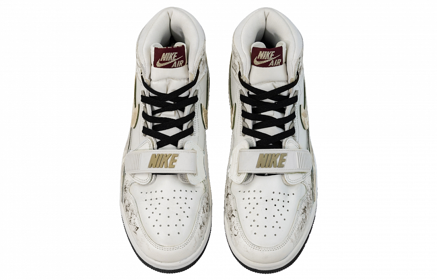 Jordan Legacy 312 Year Of The Snake Limited Edition High-Top Vintage Basketball Shoes Men's White Gold купить в интернет-магазине Yoocart с быстрой доставкой по России.