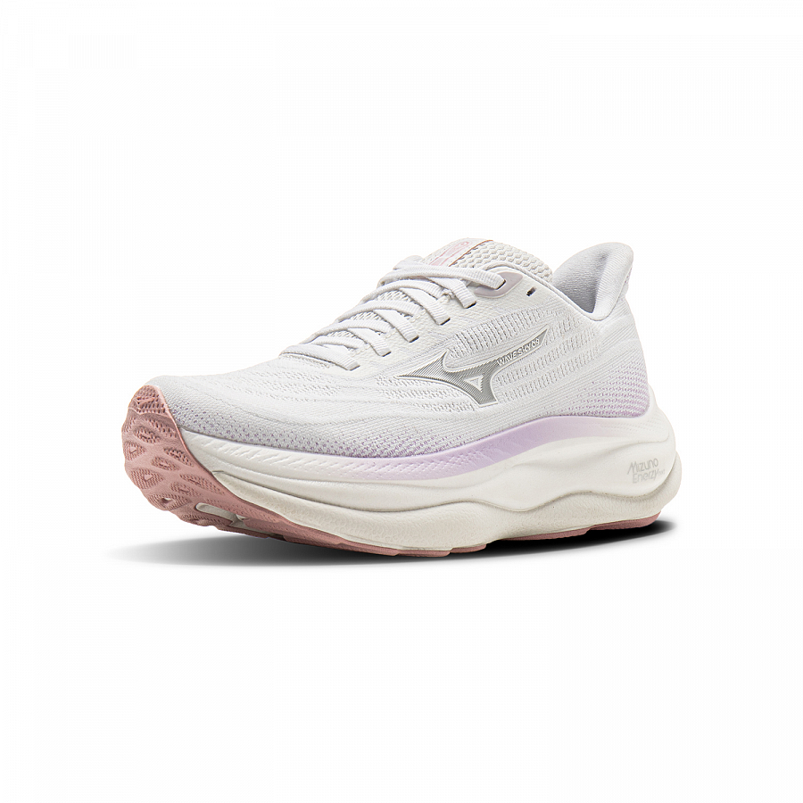 Mizuno Women's Wave Sky 9 'White Silver Orchid Petal' Women's купить в интернет-магазине Yoocart с быстрой доставкой по России.