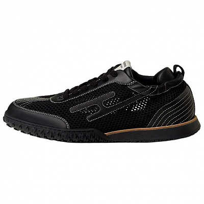 HERMES Jet Low Top Casual Shoes Men's Black