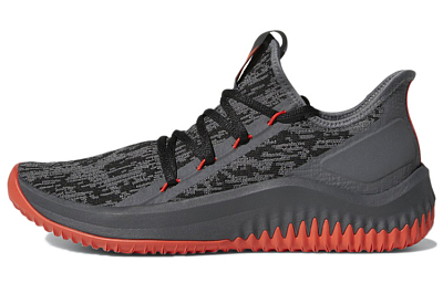 Adidas Dame D.O.L.L.A. 'Black Gray Orange'