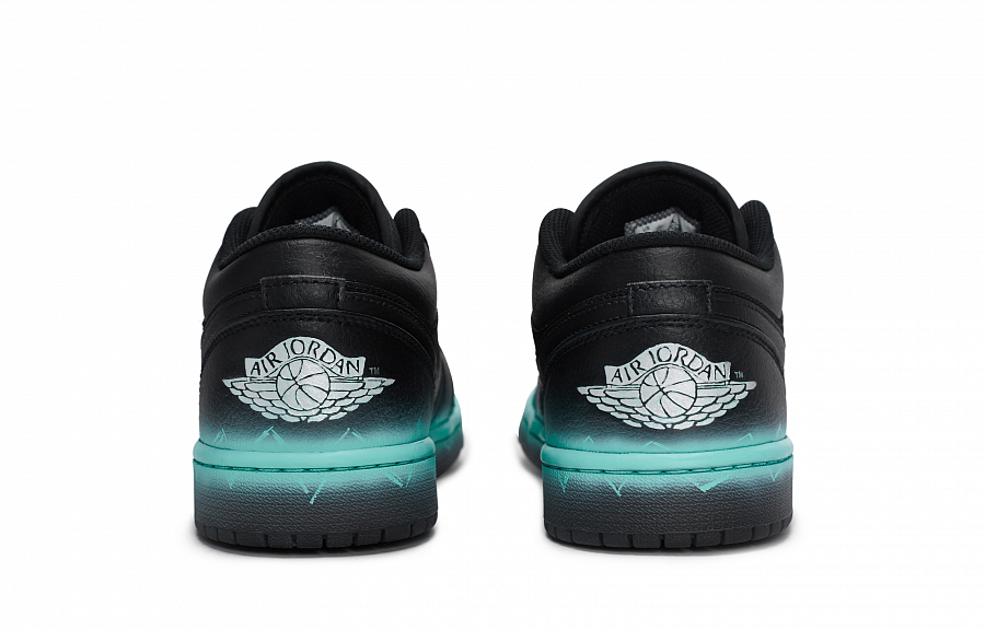 Jordan Air Jordan 1 Low Top Vintage Basketball Shoes Unisex Black купить в интернет-магазине Yoocart с быстрой доставкой по России.