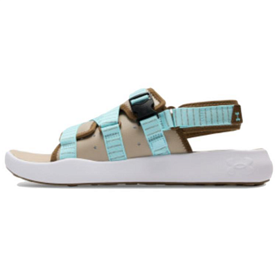 Under Armour Beach Sandals Unisex Blue Brown
