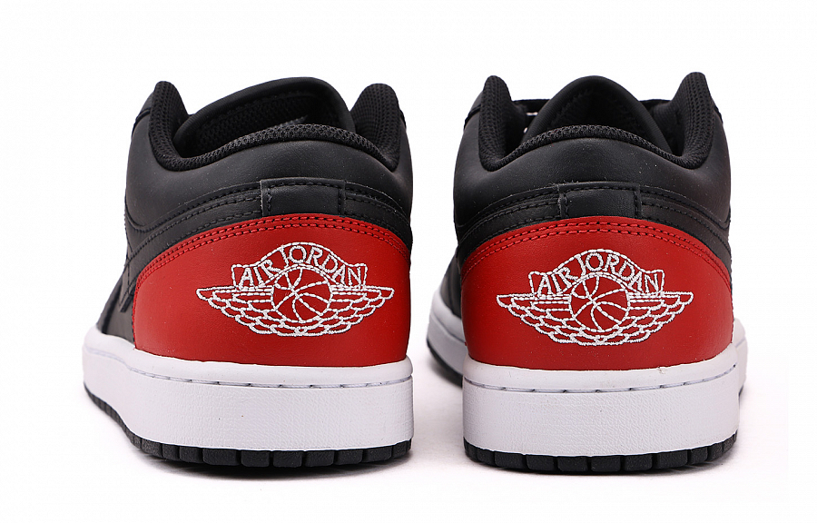 Jordan Air Jordan 1 Anti Slip And Wear Resistant Coverage Low Top Vintage Basketball Shoes Men's Red купить в интернет-магазине Yoocart с быстрой доставкой по России.