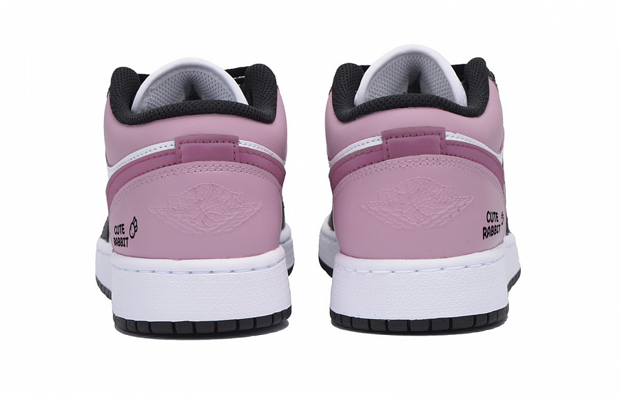 JORDAN Air Jordan 1 Vintage Basketball Shoes Men's Low top White Pink купить в интернет-магазине Yoocart с быстрой доставкой по России.