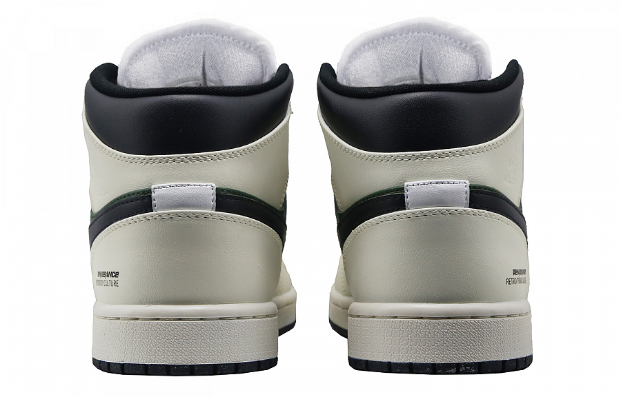 Jordan Air Jordan 1 Vintage Basketball Shoes Women's Mid top Black/Green купить в интернет-магазине Yoocart с быстрой доставкой по России.