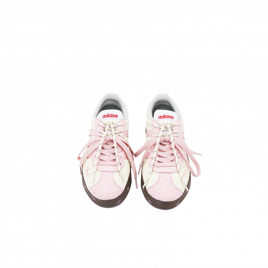 Adidas VL COURT 2.0 Cushioning, Wear Resistant Low top Skateboard Shoes Unisex Light Yellow купить в интернет-магазине Yoocart с быстрой доставкой по России.