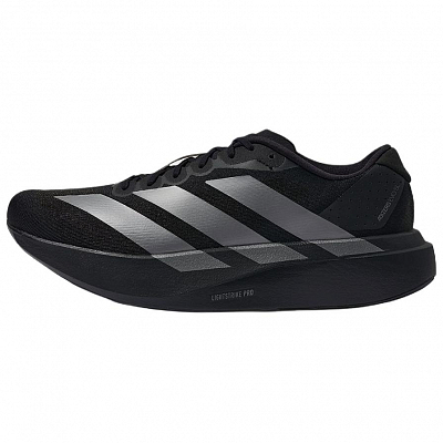 Adidas Adizero Evo SL Abrasion Resistant Low Top Running Shoes Men's Black