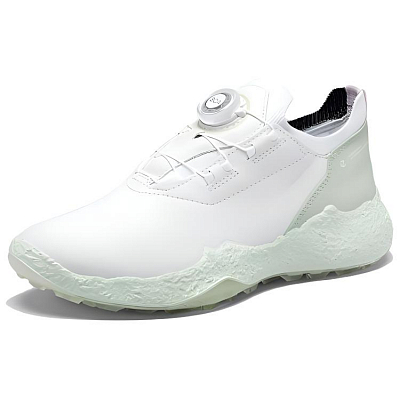 Ecco GOLF BIOM H5 Low Top Golf Shoes Women's White Green