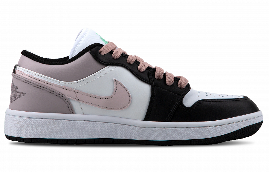 Jordan Air Jordan 1 Low Top Vintage Basketball Shoes Unisex Black White Pink купить в интернет-магазине Yoocart с быстрой доставкой по России.