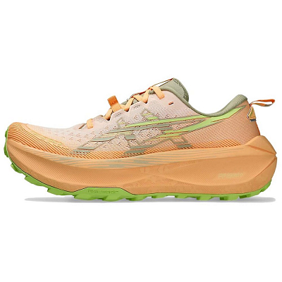 Asics TRABUCO Max 4 Abrasion Resistant Low Top Trail Running Shoes Men's Orange