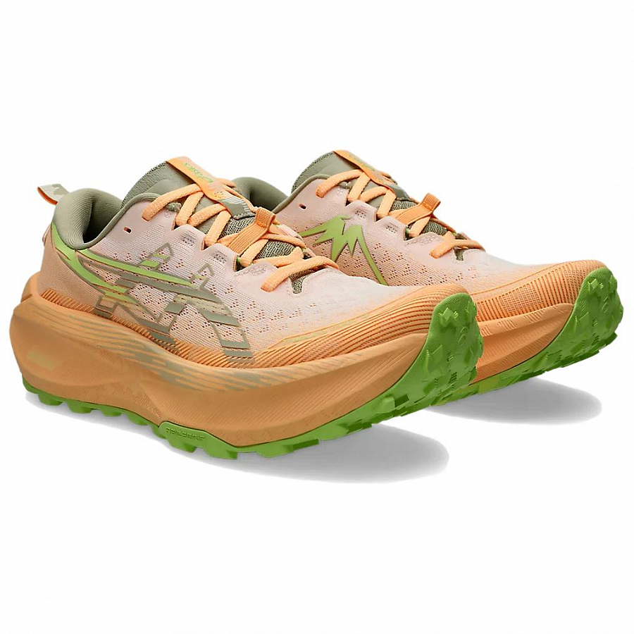 Asics TRABUCO Max 4 Abrasion Resistant Low Top Trail Running Shoes Men's Orange купить в интернет-магазине Yoocart с быстрой доставкой по России.