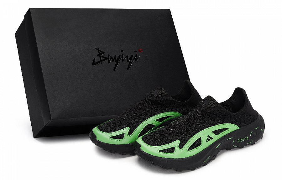 Adidas FC WALKER Anti Slip Wear Resistant Low Top Casual Shoes Men's Black Green купить в интернет-магазине Yoocart с быстрой доставкой по России.
