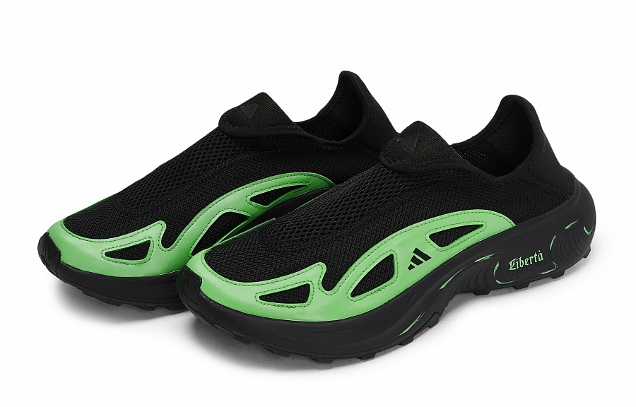Adidas FC WALKER Anti Slip Wear Resistant Low Top Casual Shoes Men's Black Green купить в интернет-магазине Yoocart с быстрой доставкой по России.