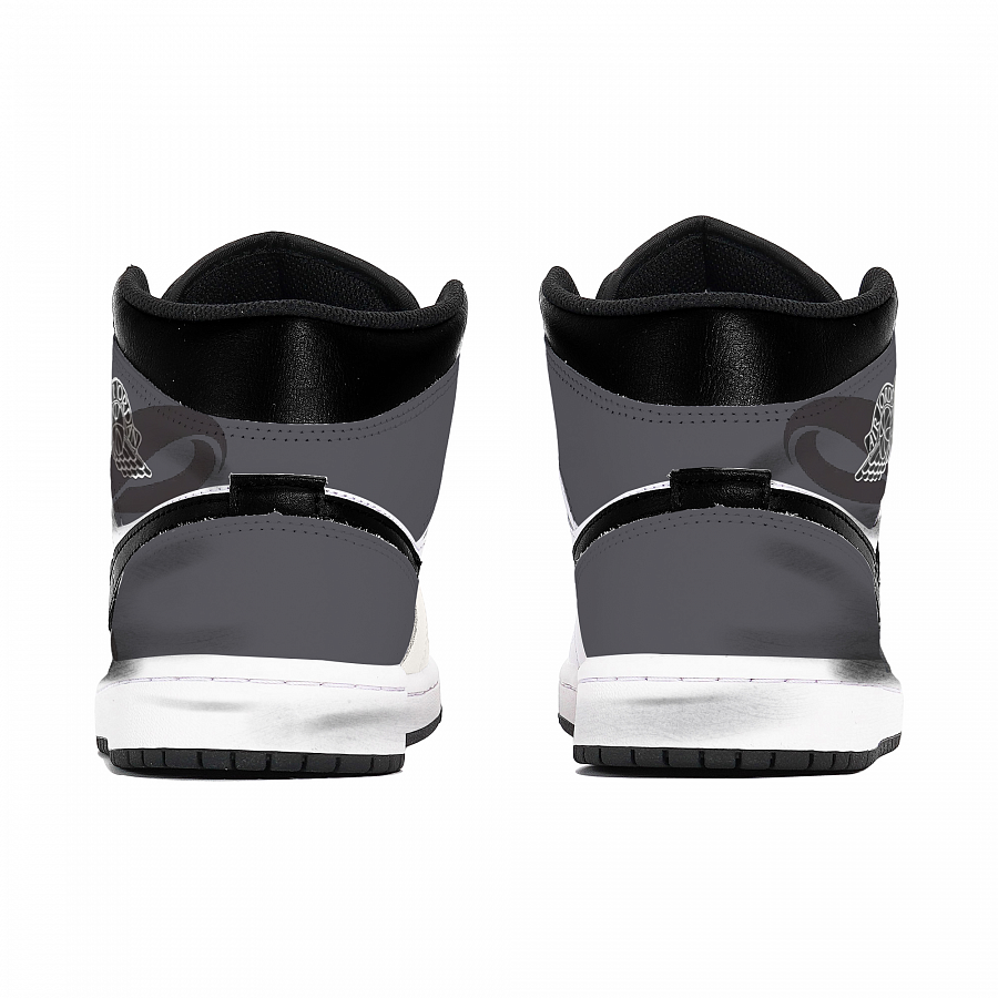 Jordan Jordan 1 Abrasion-Resistant Mid-Top Vintage Basketball Shoes Unisex Beige White Black купить в интернет-магазине Yoocart с быстрой доставкой по России.