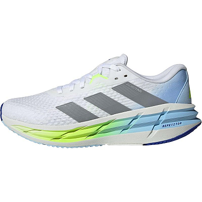 Adidas ADISTAR 3 Anti-Slip Wear-Resistant Low-Top Casual Running Shoes Men's White