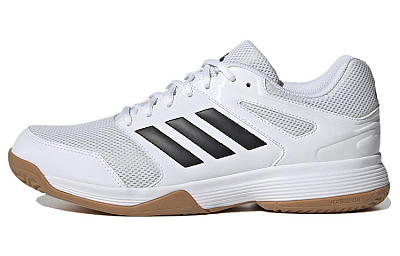 Adidas Speedcourt Volleyball Shoes 'White Gum Black'