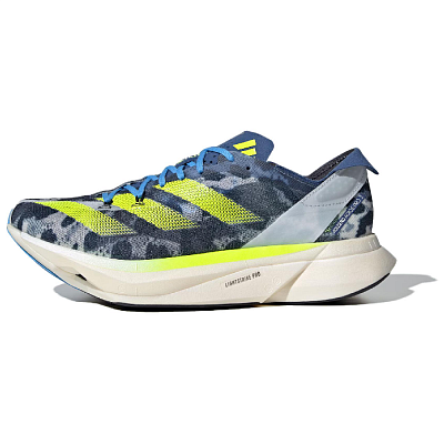 adidas Adizero Adios Pro 3 White/Lemon/Blue