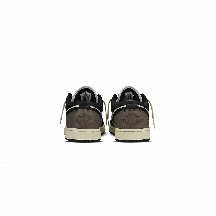 Jordan Air Jordan 1 Anti Slip Wear Resistant Low Top Vintage Basketball Shoes Women's Black Brown купить в интернет-магазине Yoocart с быстрой доставкой по России.