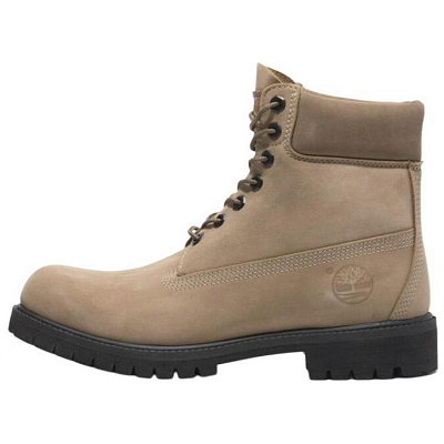 Timberland PREMIUM Anti-Slip Wear-Resistant Short Outdoor Boots Men's Beige Brown