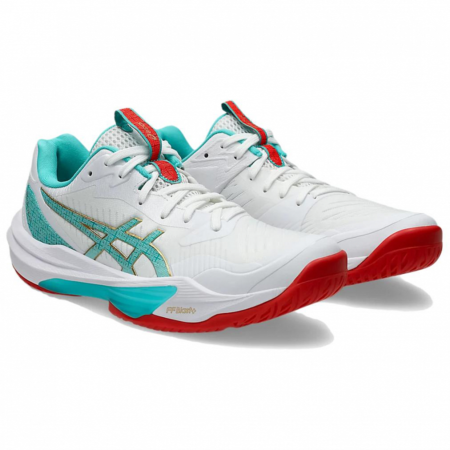 Asics Sky Elite FF 3 Abrasion Resistant Support Low Top Training Shoes Women's White Blue купить в интернет-магазине Yoocart с быстрой доставкой по России.