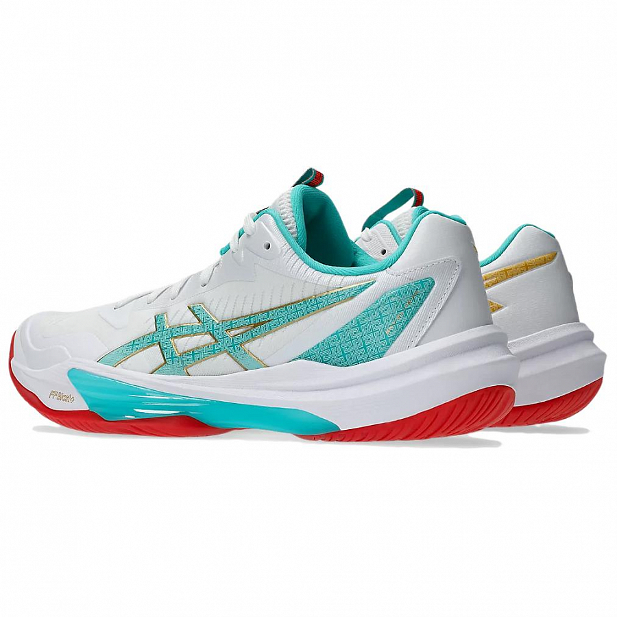 Asics Sky Elite FF 3 Abrasion Resistant Support Low Top Training Shoes Women's White Blue купить в интернет-магазине Yoocart с быстрой доставкой по России.