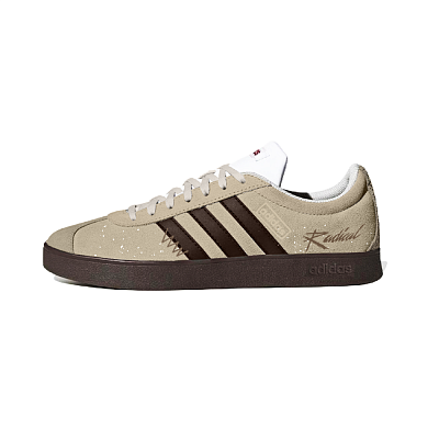 Adidas VL COURT 2.0 Abrasion Resistant Low Top Skateboard Shoes Unisex Brown