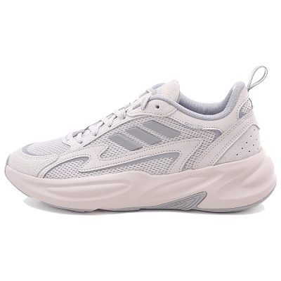 Adidas OZWAVE 2.0 Anti Slip Wear Resistant Low Top Casual Running Shoes Unisex Light Gray