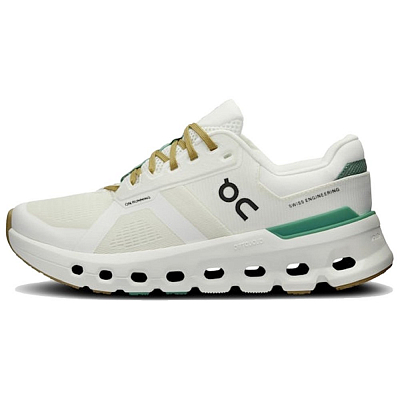 On Running Cloudrunner 2 White Green Women's