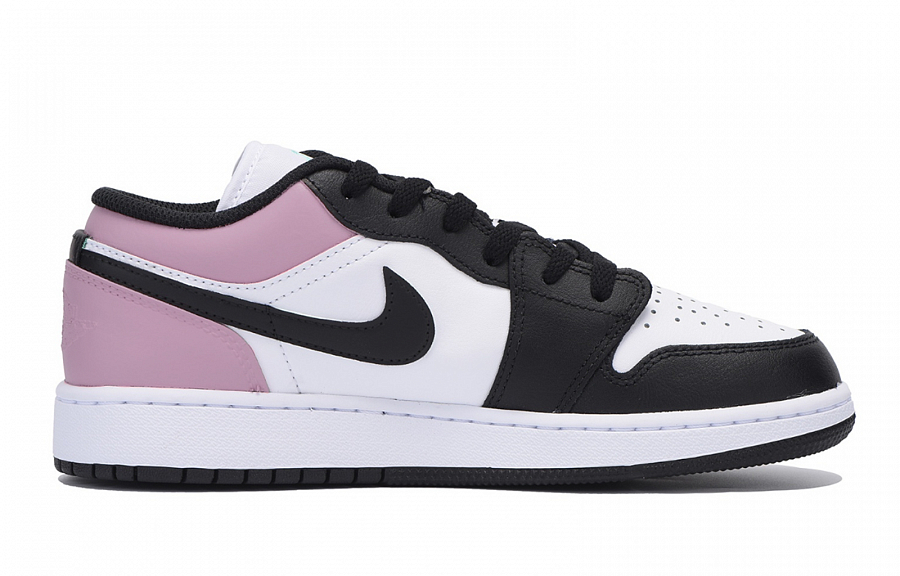 Jordan Air Jordan 1 Low Top Vintage Basketball Shoes Men's White Pink купить в интернет-магазине Yoocart с быстрой доставкой по России.