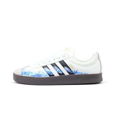 Adidas VL COURT 2.0 Low Top Skateboard Shoes Women's White