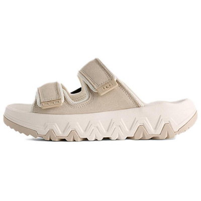 UGG Slip Resistant Slide Slippers Unisex Light Beige