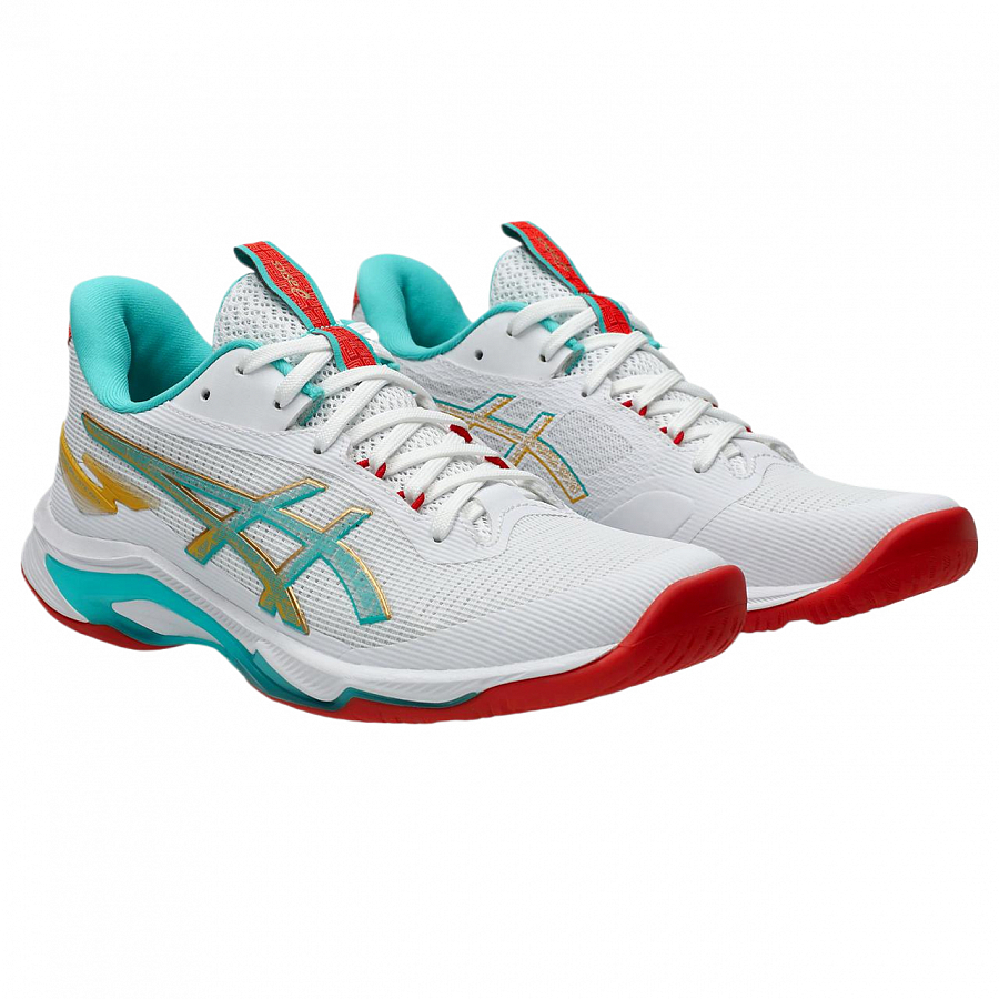 Asics NETBURNER BALLISTIC FF 4 Low Top Training Shoes Women's White купить в интернет-магазине Yoocart с быстрой доставкой по России.