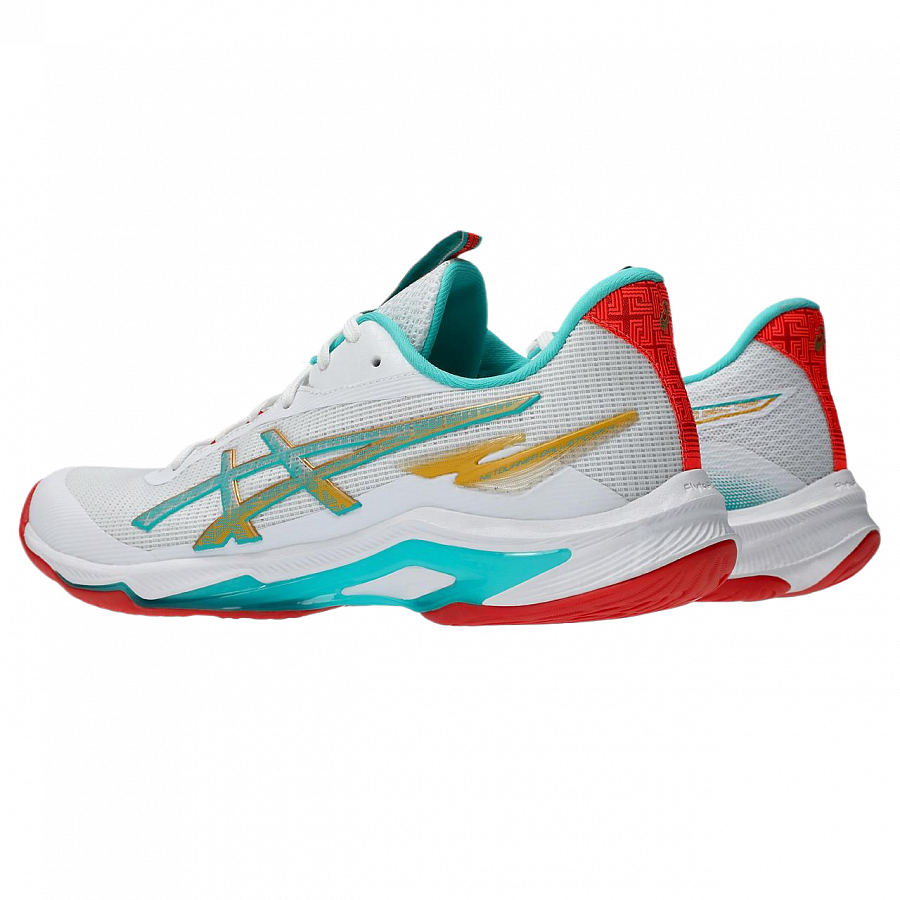 Asics NETBURNER BALLISTIC FF 4 Low Top Training Shoes Women's White купить в интернет-магазине Yoocart с быстрой доставкой по России.