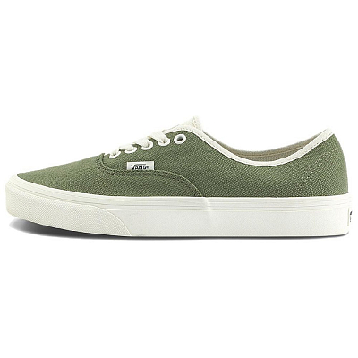 Vans Authentic Low Top Canvas Shoes Unisex Green