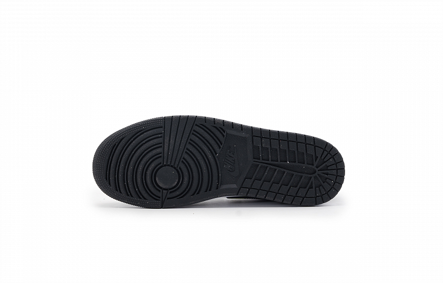 Jordan Air Jordan 1 Cushioning Wear-Resistant Low-Top Vintage Basketball Shoes Men's Black Brown купить в интернет-магазине Yoocart с быстрой доставкой по России.