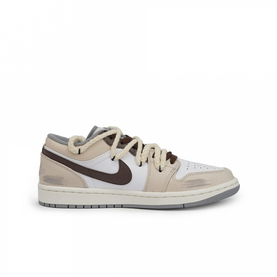 Jordan Air Jordan 1 Vintage Basketball Shoes Men's Low Top Black/Brown купить в интернет-магазине Yoocart с быстрой доставкой по России.