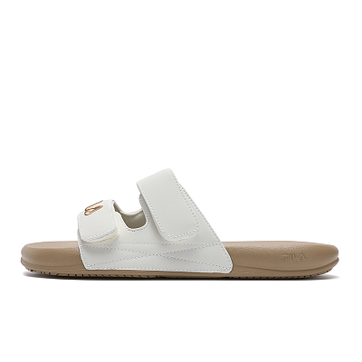 FILA DRIFTER 2 Slip Resistant Slide Slippers Women's Milk White