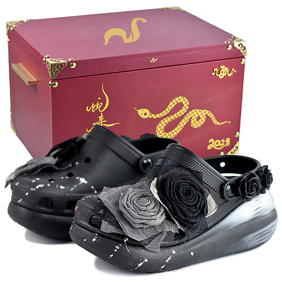 Crocs Classic Clog NR Clogs Unisex Black Silver