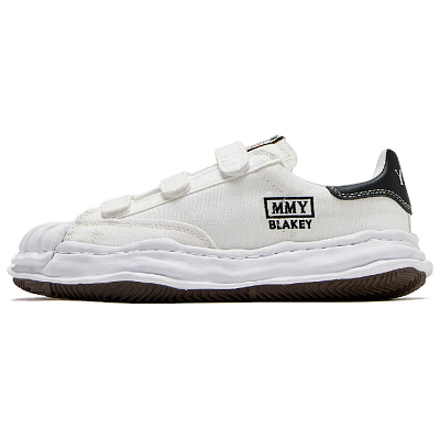MIHARA YASUHIRO Blakey Abrasion Resistant Low Top Canvas Shoes Unisex White