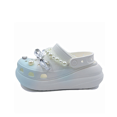 Crocs Crush Clog Clogs Unisex White Blue