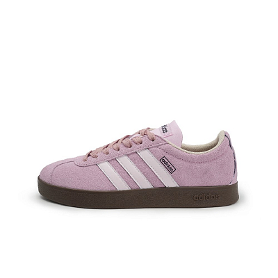 Adidas VL COURT 2.0 Octopus Party, Tipsy Rose Anti Slip Wear Resistant Low Top Skateboard Shoes Unisex Purple