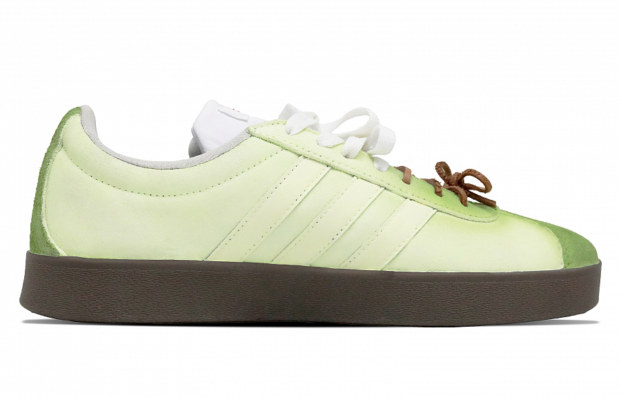 Adidas Neo VL Court Lifestyle Avocado Shoes Abrasion Resistant Low Top Skateboard Shoes Unisex Green Yellow купить в интернет-магазине Yoocart с быстрой доставкой по России.