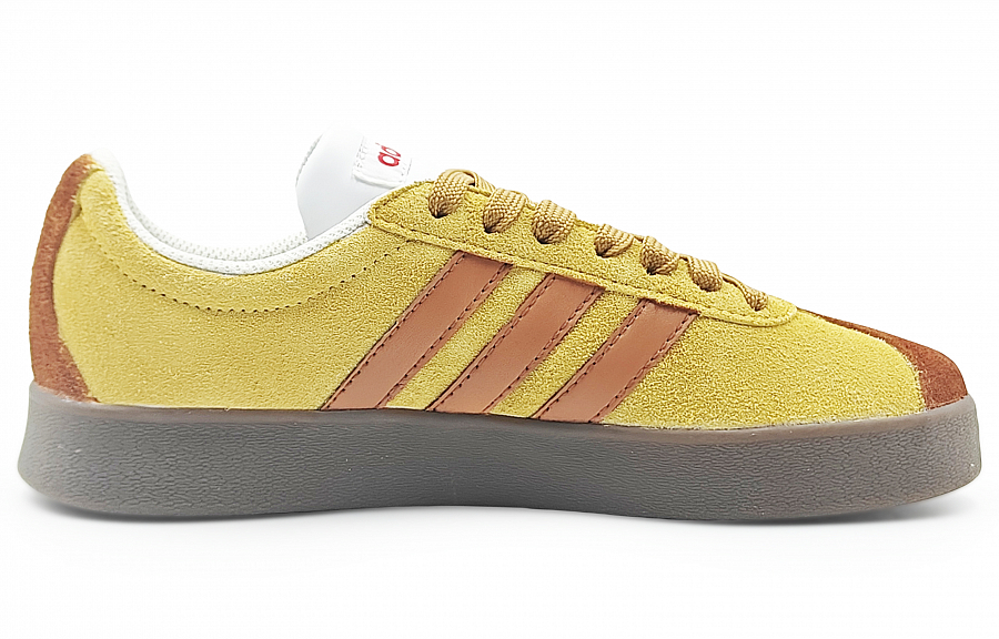 Adidas VL COURT 2.0 Cushioning, Wear Resistant Low Top Skateboard Shoes Brown купить в интернет-магазине Yoocart с быстрой доставкой по России.