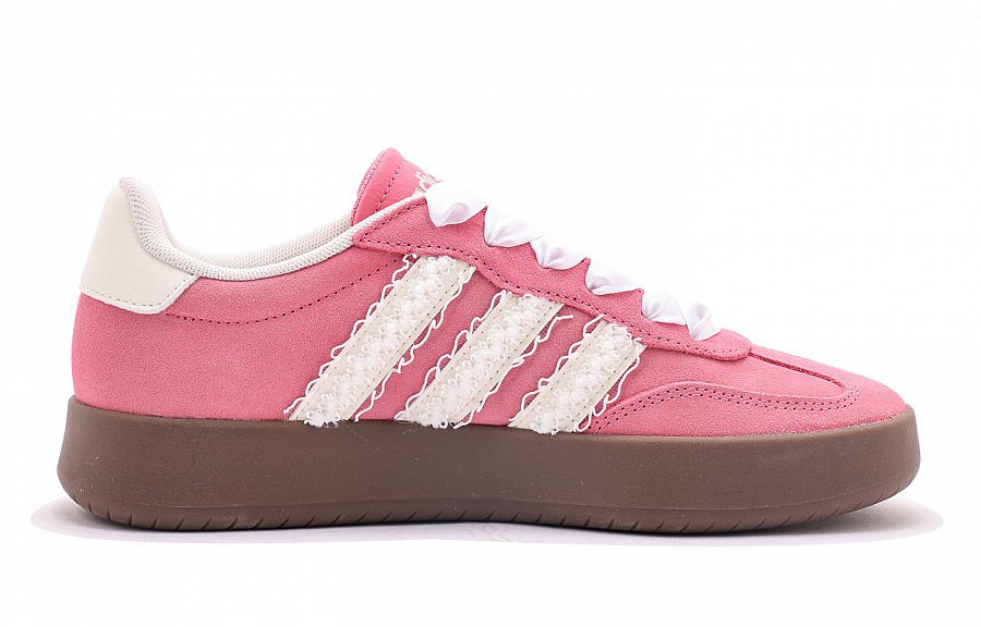 Adidas BARREDA Coverage Abrasion Resistant Low Top Skateboard Shoes Unisex Pink White купить в интернет-магазине Yoocart с быстрой доставкой по России.