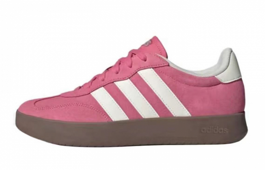 Adidas BARREDA Coverage Abrasion Resistant Low Top Skateboard Shoes Unisex Pink White купить в интернет-магазине Yoocart с быстрой доставкой по России.