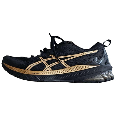 Asics GEL ANCHOR Abrasion Resistant Low Top Running Shoes Men's Black Gold
