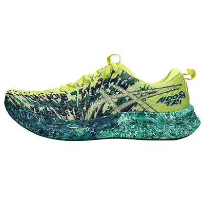 Asics NOOSA TRI 16 Abrasion Resistant Low Top Running Shoes Men's Lime Green